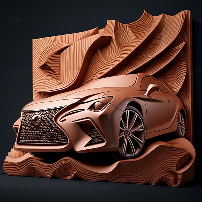 3D модель Lexus RC (STL)
